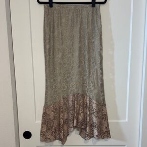Spencer Alexis Petite Lace Skirt